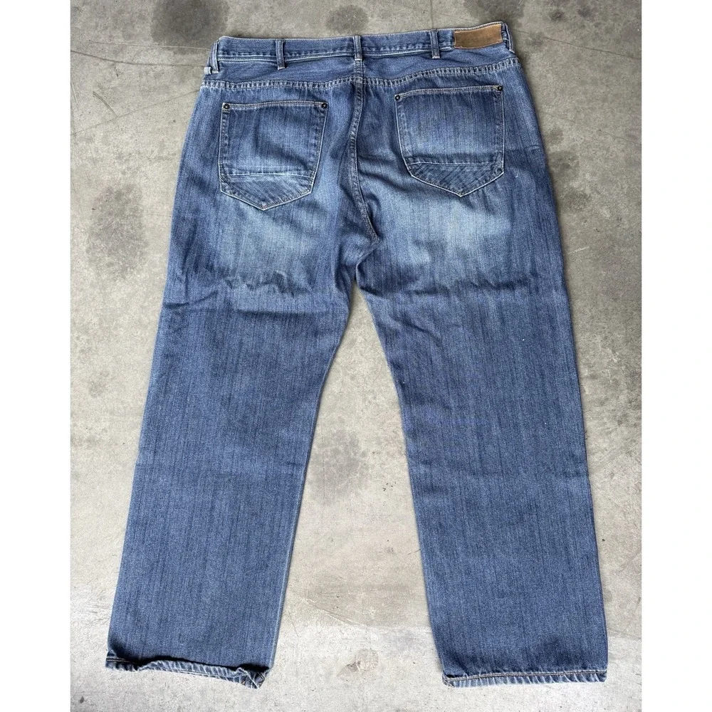 Mens‎ 42/30 Sean John Hamilton Relaxed Tapered Designer Jeans Size 42 X 30